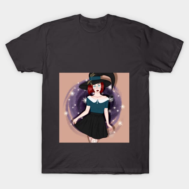 halloween witch T-Shirt by kira4ka93